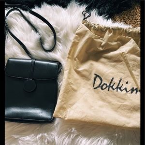 Dokkim New Black Leather Purse
